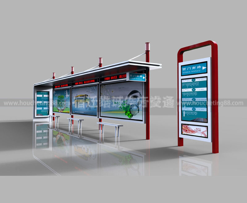 公交站臺候車亭