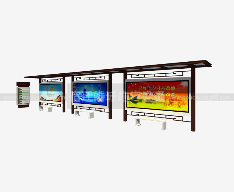 仿古候車亭定制