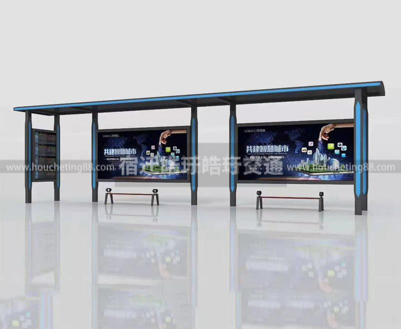 皓玗候車亭設(shè)計(jì)制作廠家，改善各地交通出行配圖二