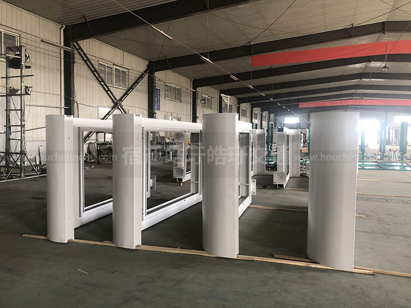  皓玗公交站臺(tái)候車亭廠家生產(chǎn)設(shè)施建設(shè)萬事俱備,蓄勢待發(fā)配圖一