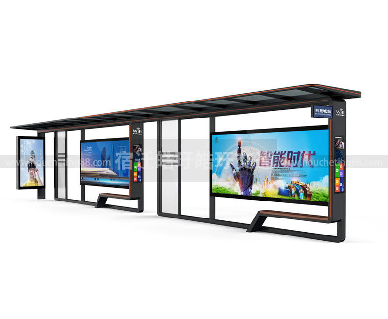 四月百花齊放，皓玗候車亭廠家更是一派生機(jī)勃勃配圖